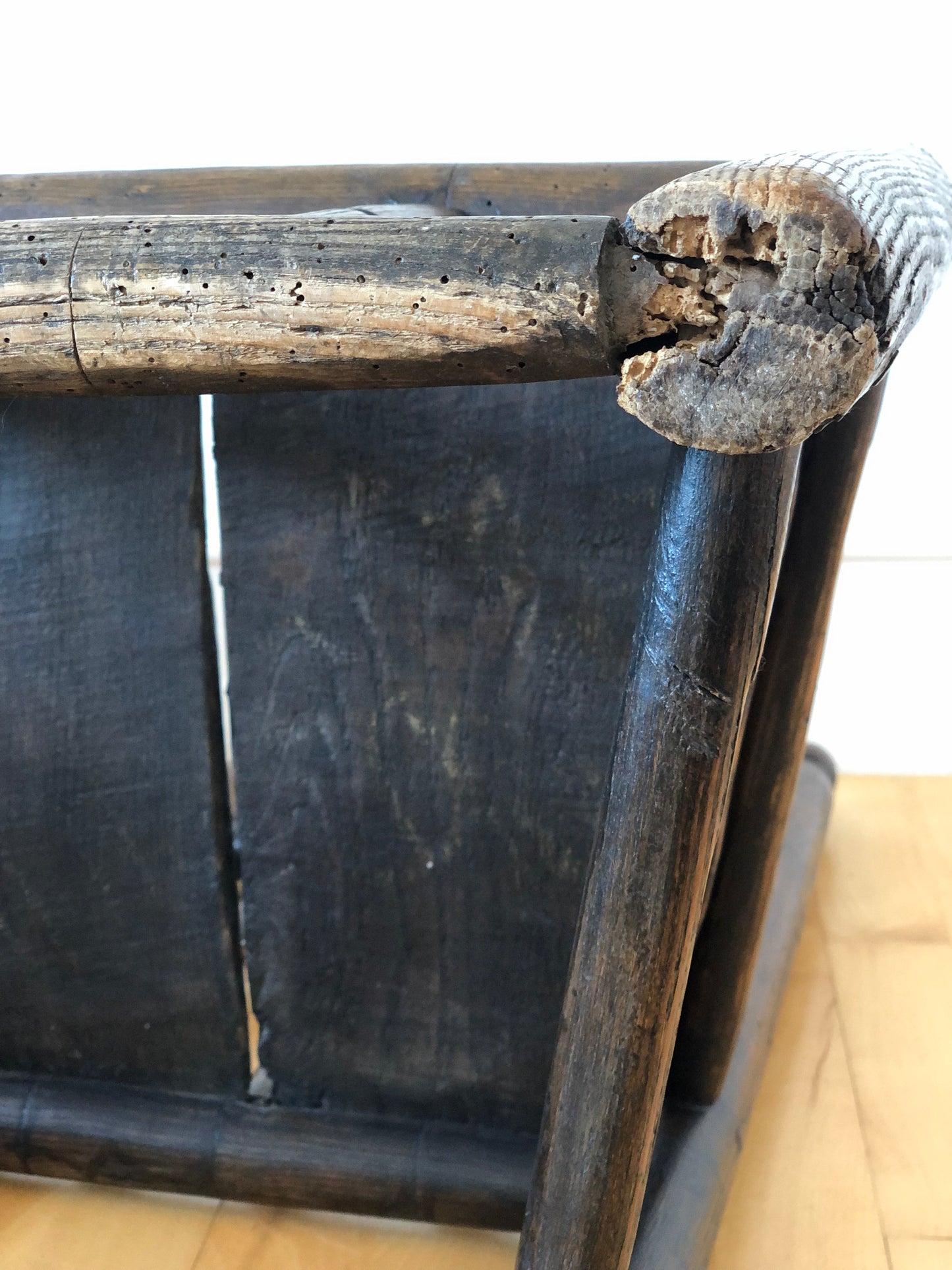 18th-Century English Oak Farmhouse Chair