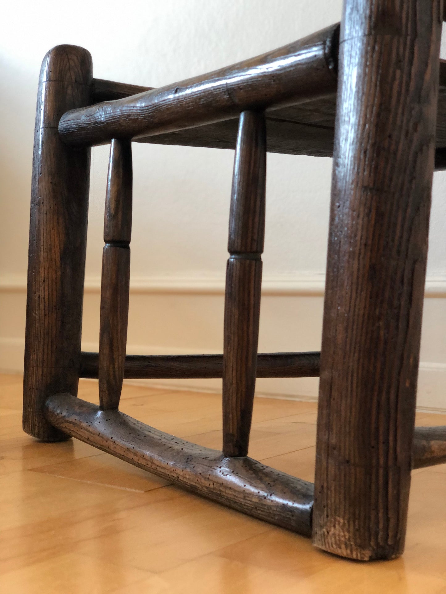 18th-Century English Oak Farmhouse Chair