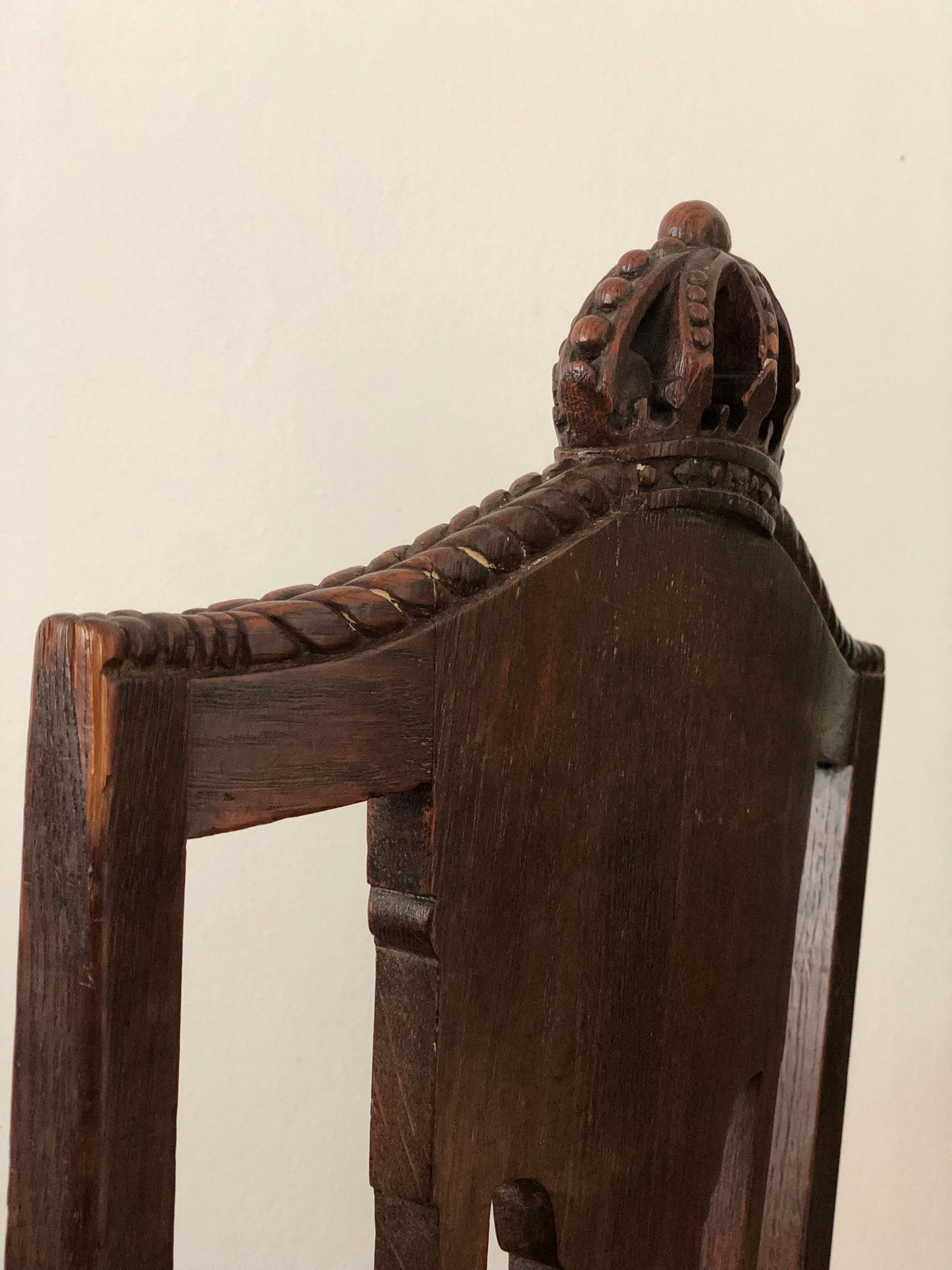 Antique Marked Dining Chair Copenhagen Denmark 1902