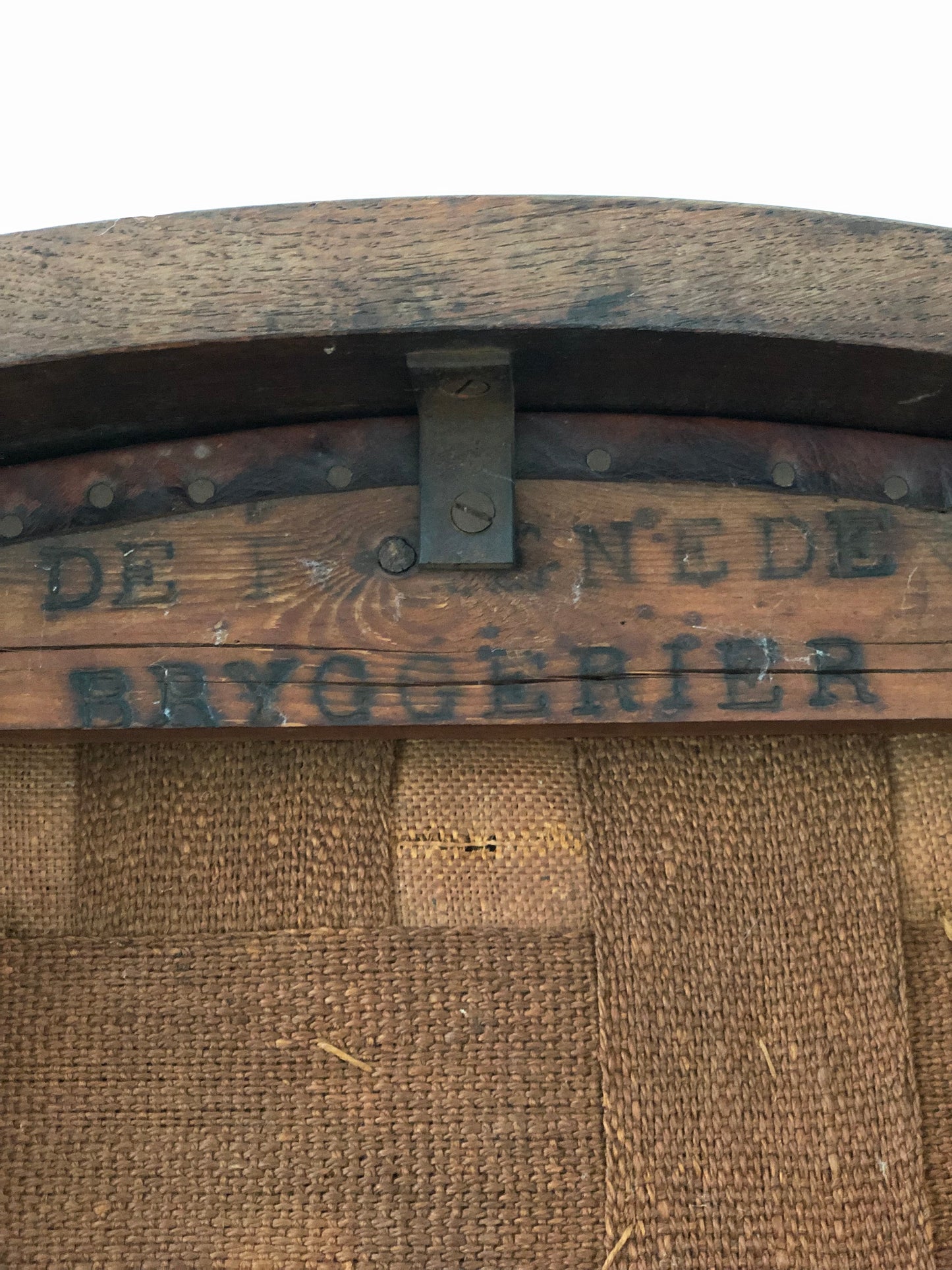 Antique Marked Dining Chair Copenhagen Denmark 1902