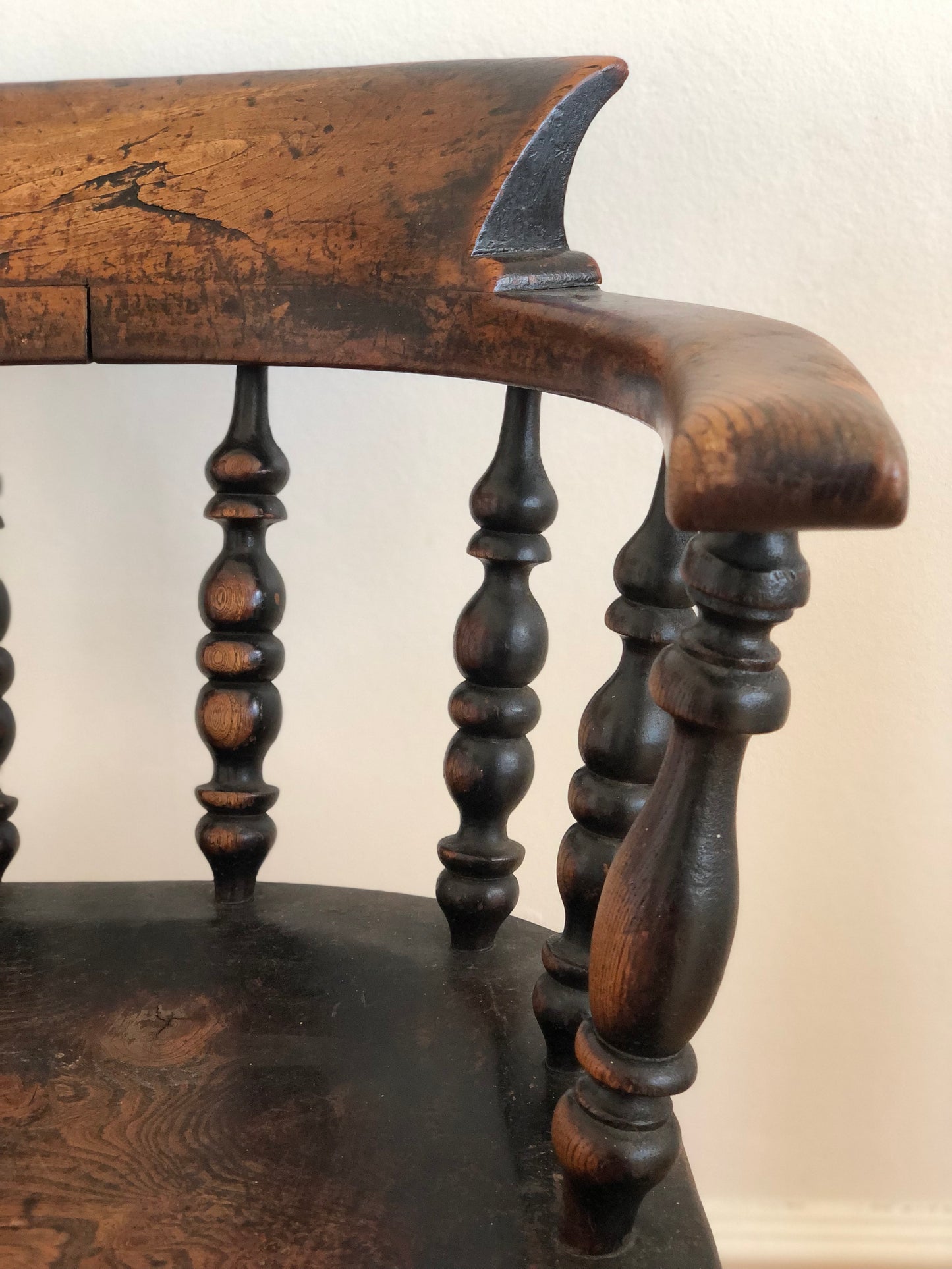 Antique Wooden Captain’s Chair Denmark