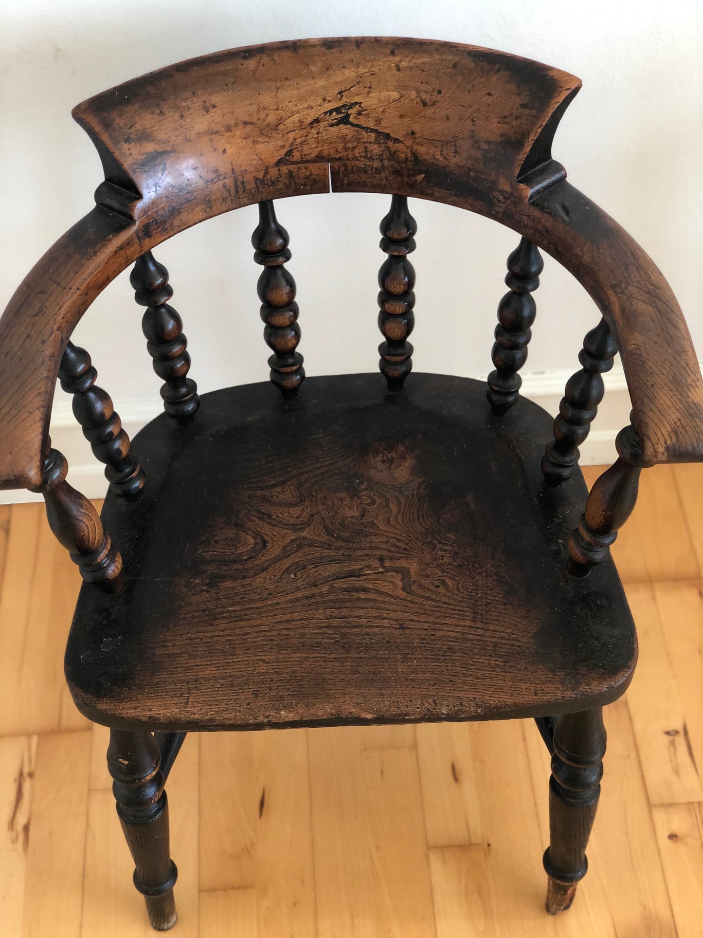 Antique Wooden Captain’s Chair Denmark