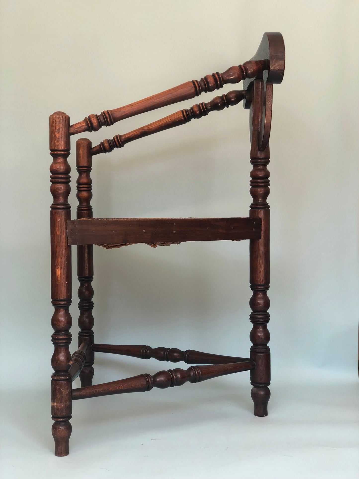 Early 20th Century Triangular Corner Chair United Kingdom