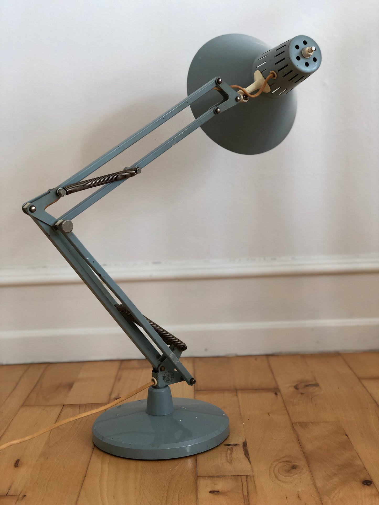 Industrial Architect Desk Lamp HCF Denmark 1970s