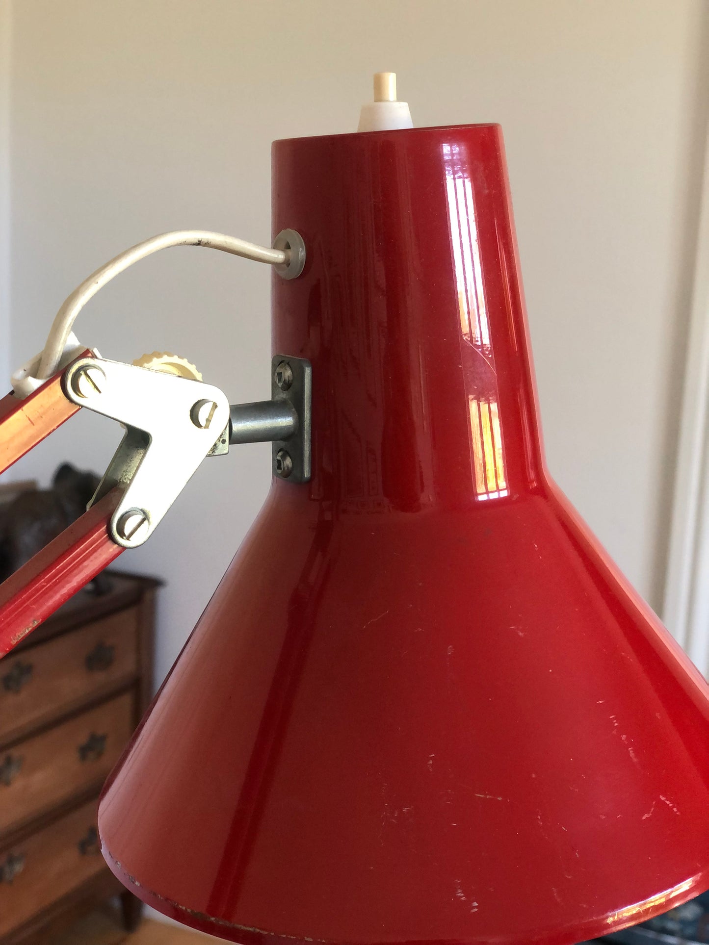 Industrial Architect Desk Lamp HCF Denmark 1970s