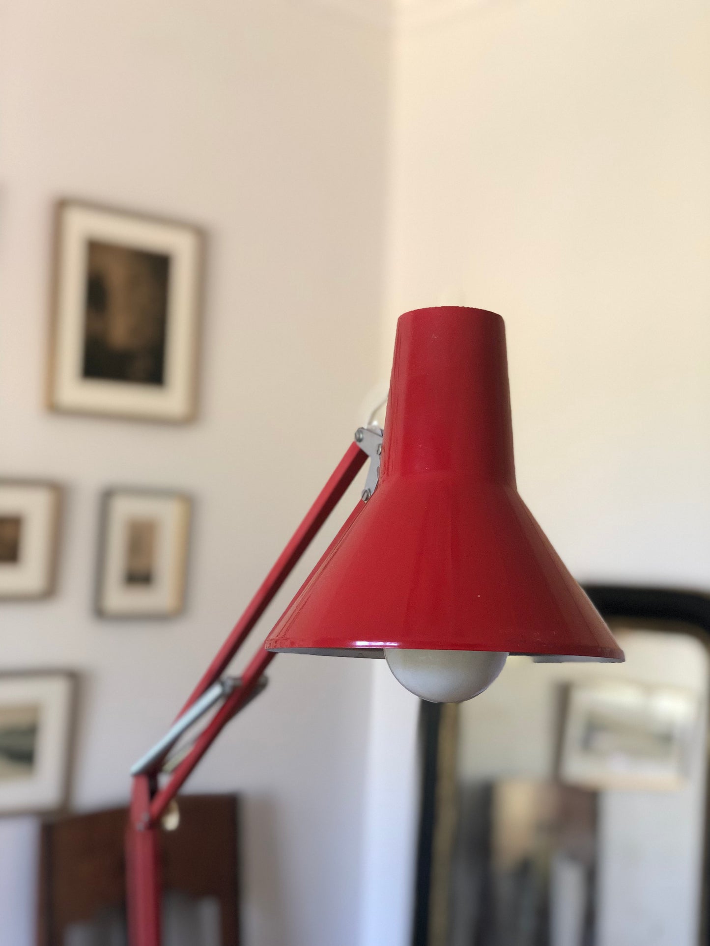 Industrial Architect Desk Lamp HCF Denmark 1970s