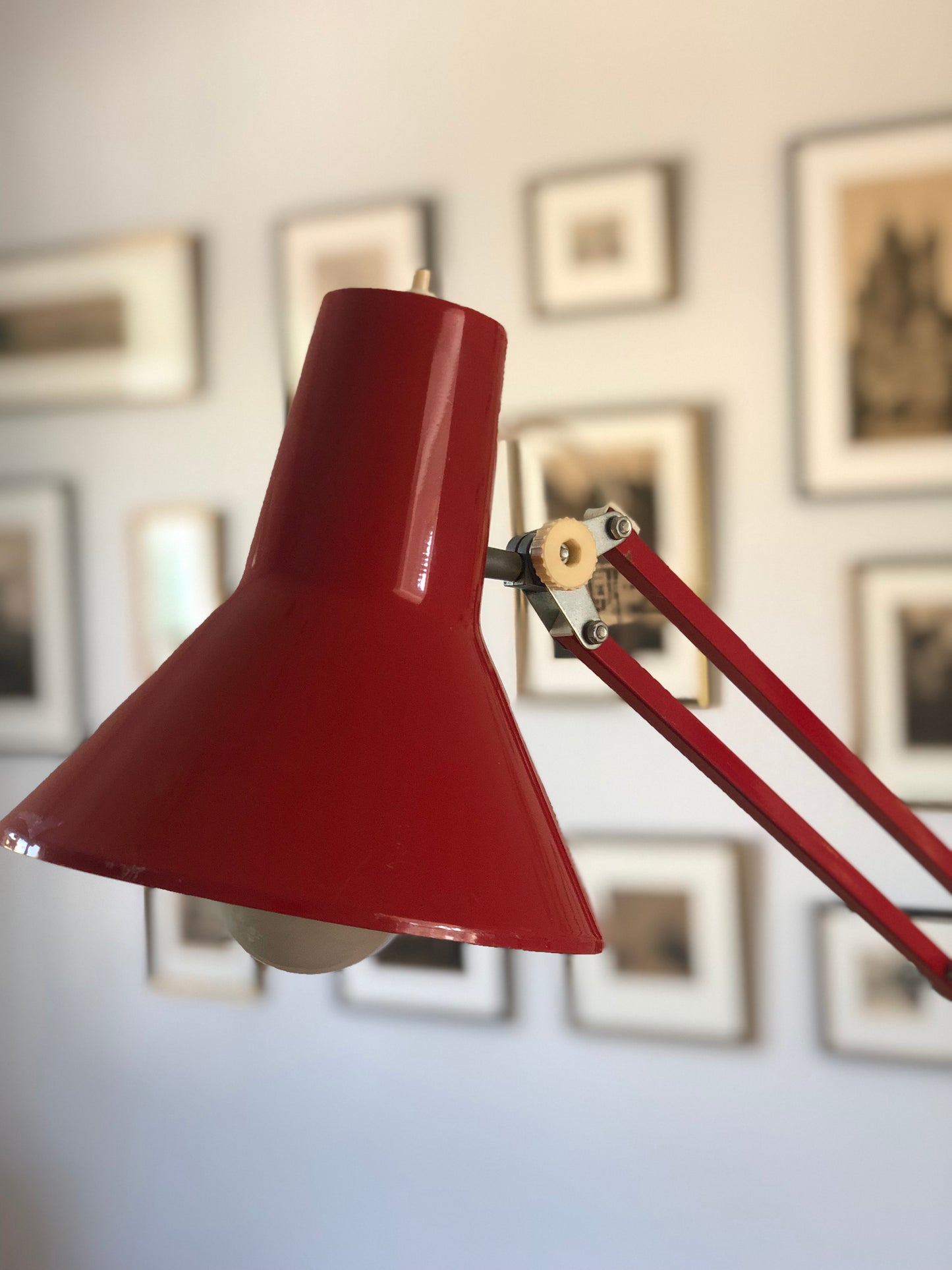 Industrial Architect Desk Lamp HCF Denmark 1970s