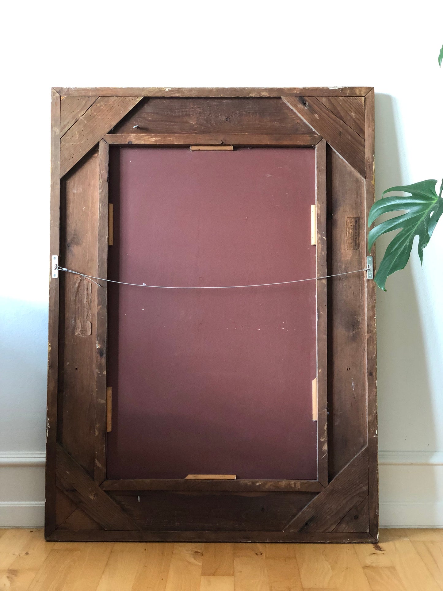 Late 19th Century Danish Giltwood Mirror by W. J. Mogensen Copenhagen
