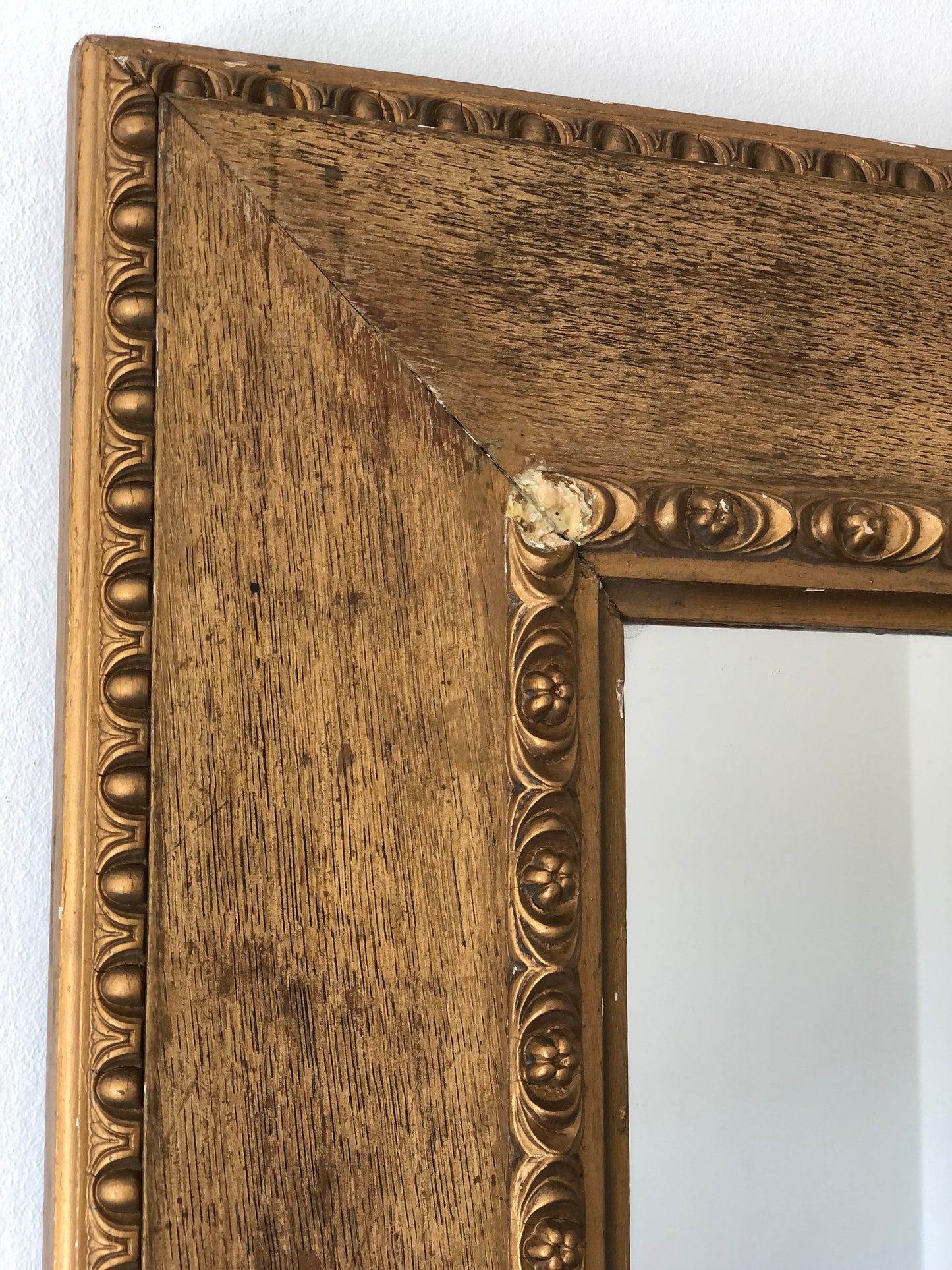 Late 19th Century Danish Giltwood Mirror by W. J. Mogensen Copenhagen