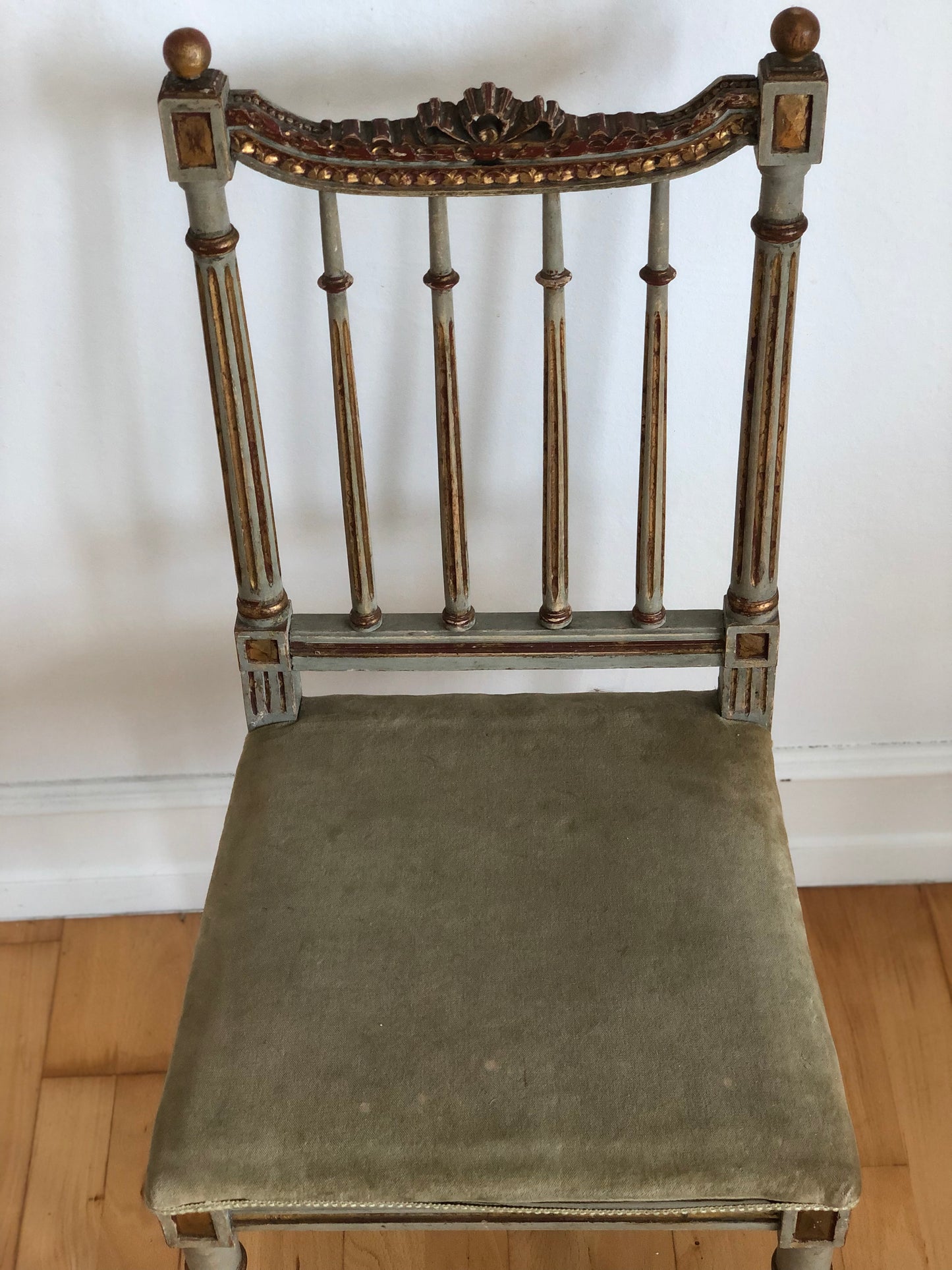 Pair of Late 18th Century Gustavian Chairs, Louis XVI Style, Sweden