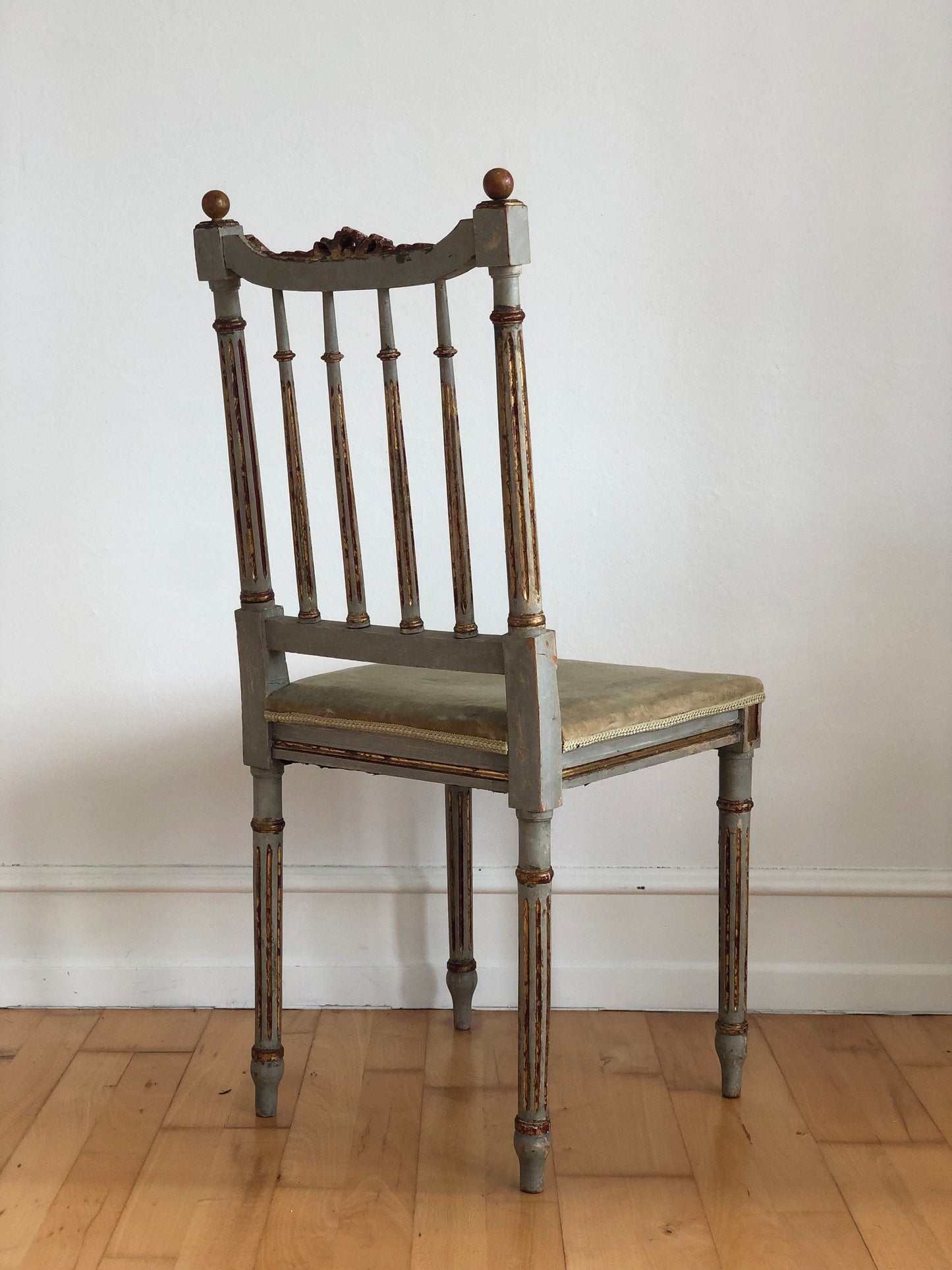Pair of Late 18th Century Gustavian Chairs, Louis XVI Style, Sweden