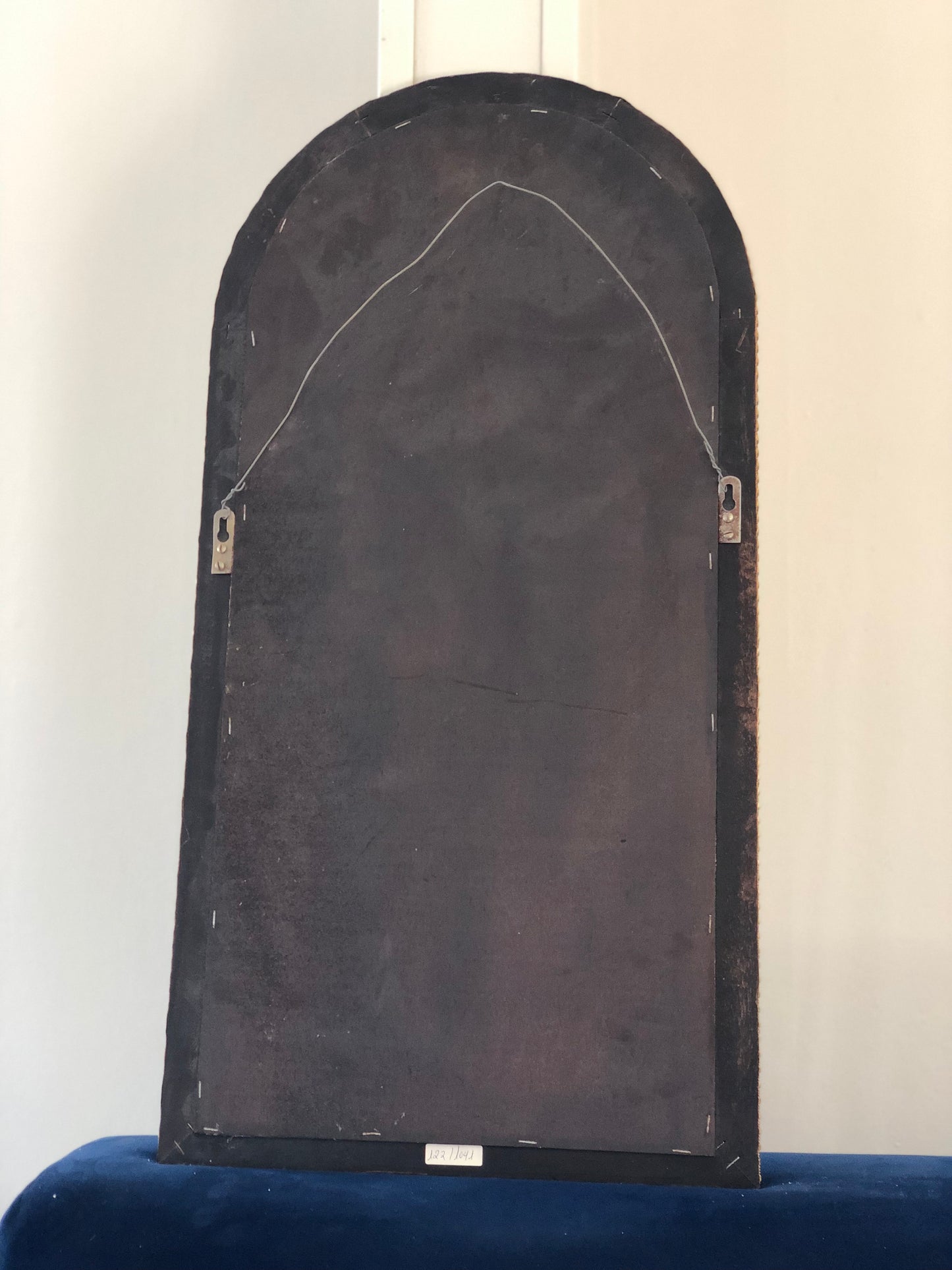 Pair of 2 Vintage Full Length Venetian Mirror Hollywood Regency in Gold Spain 1990s