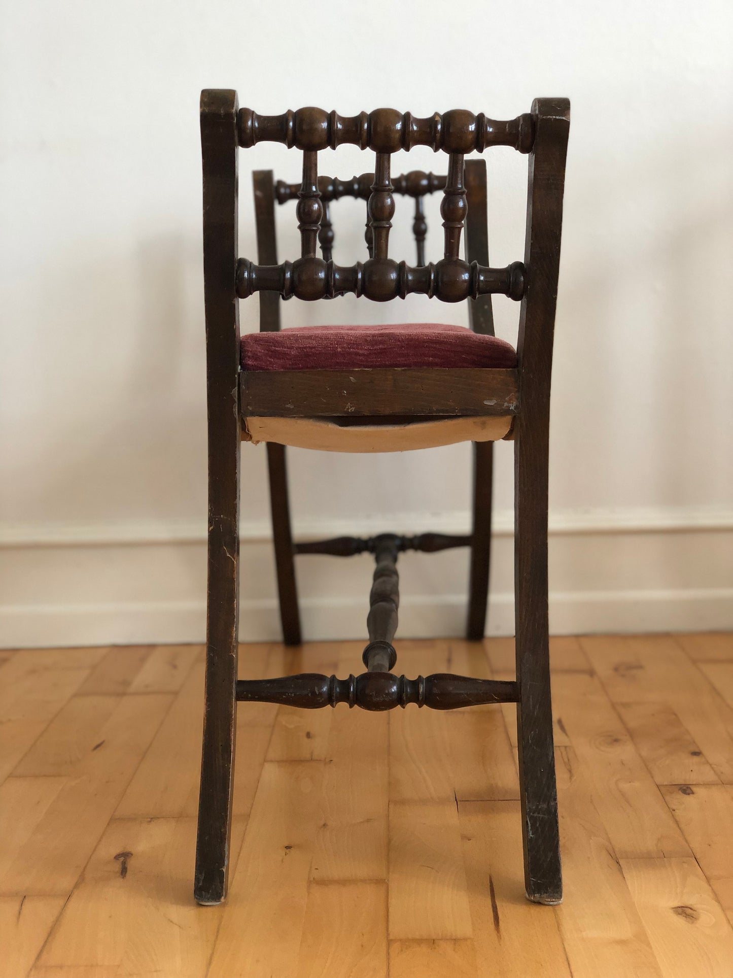 Regency Revival Spindle Bench Early 20th Century United Kingdom