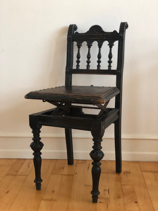Victorian Adjustable Music Chair Beethoven 1900