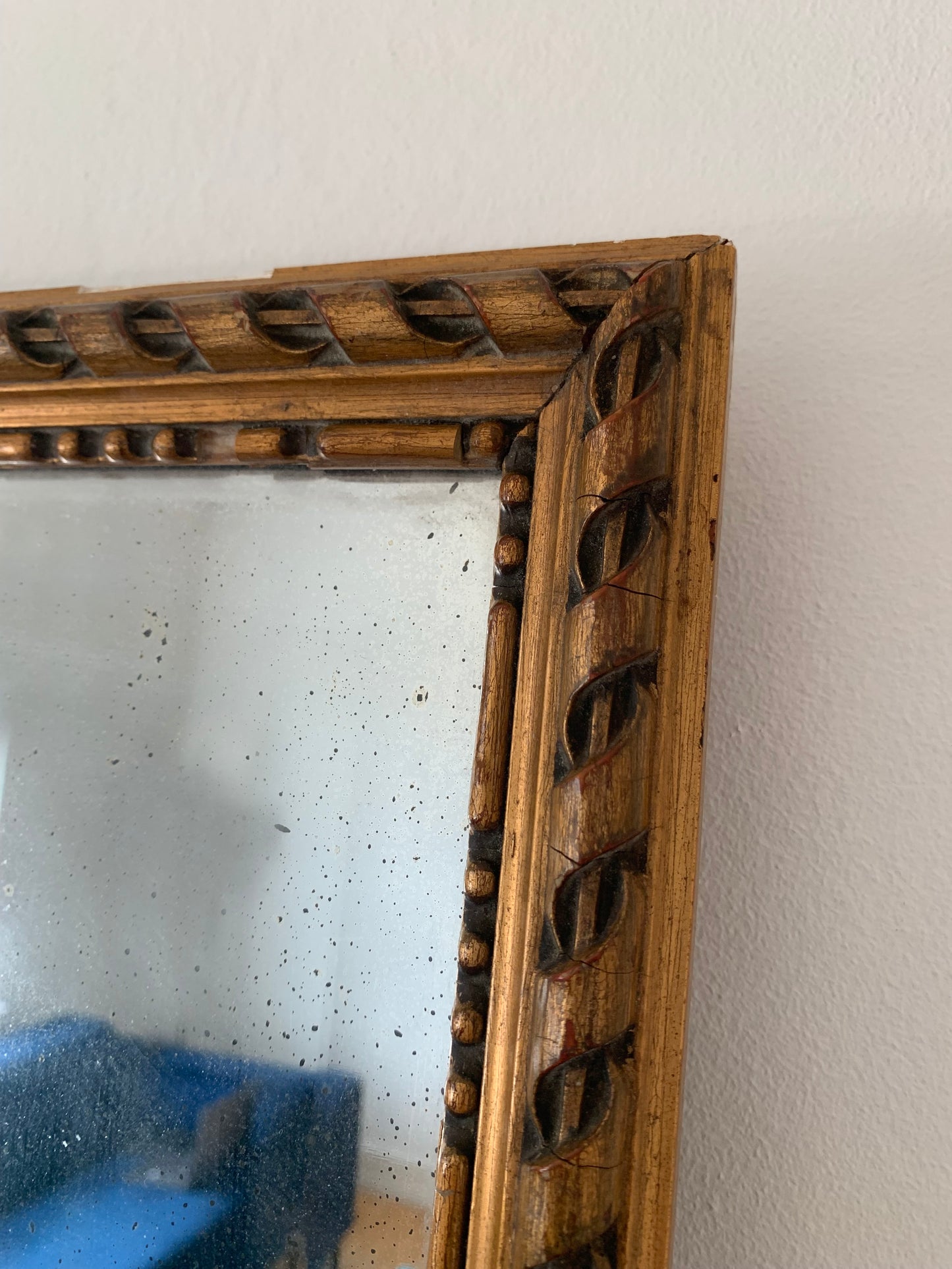 Victorian Giltwood Carved Mirror United Kingdom