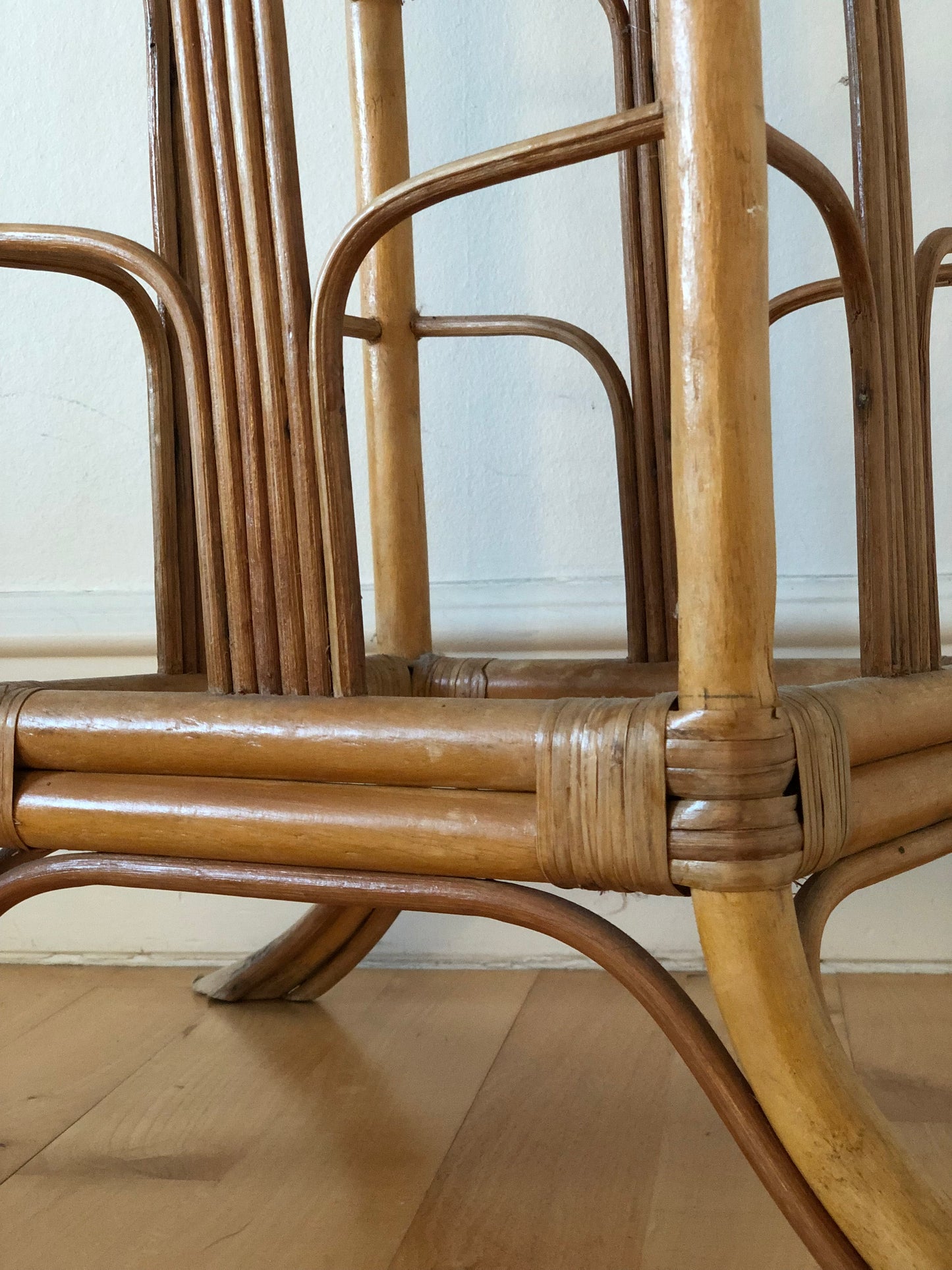 Vintage Bamboo Side Table Denmark