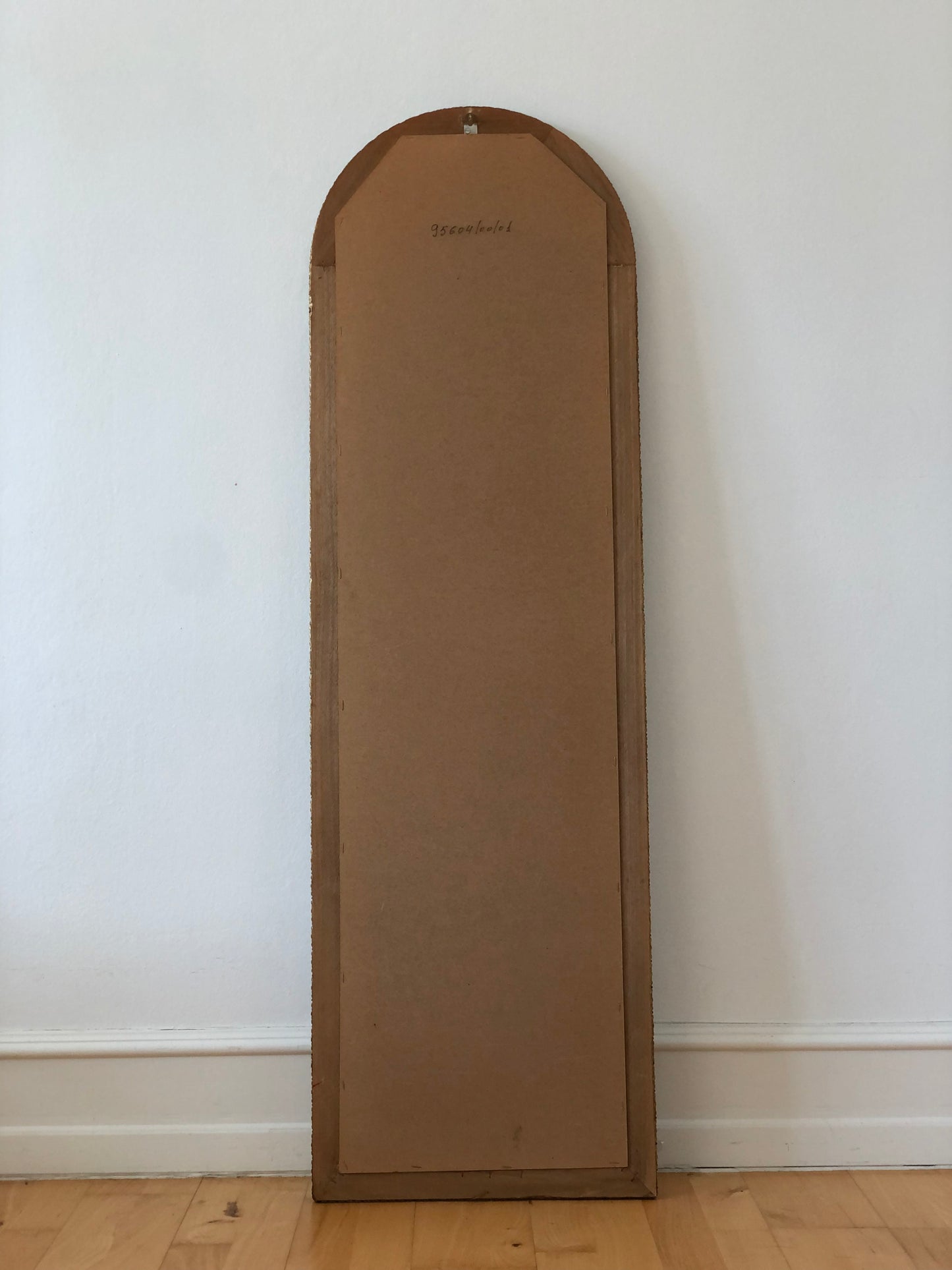 Vintage Venetian Full Length Mirror Hollywood Regency in Gold Spain 1990s