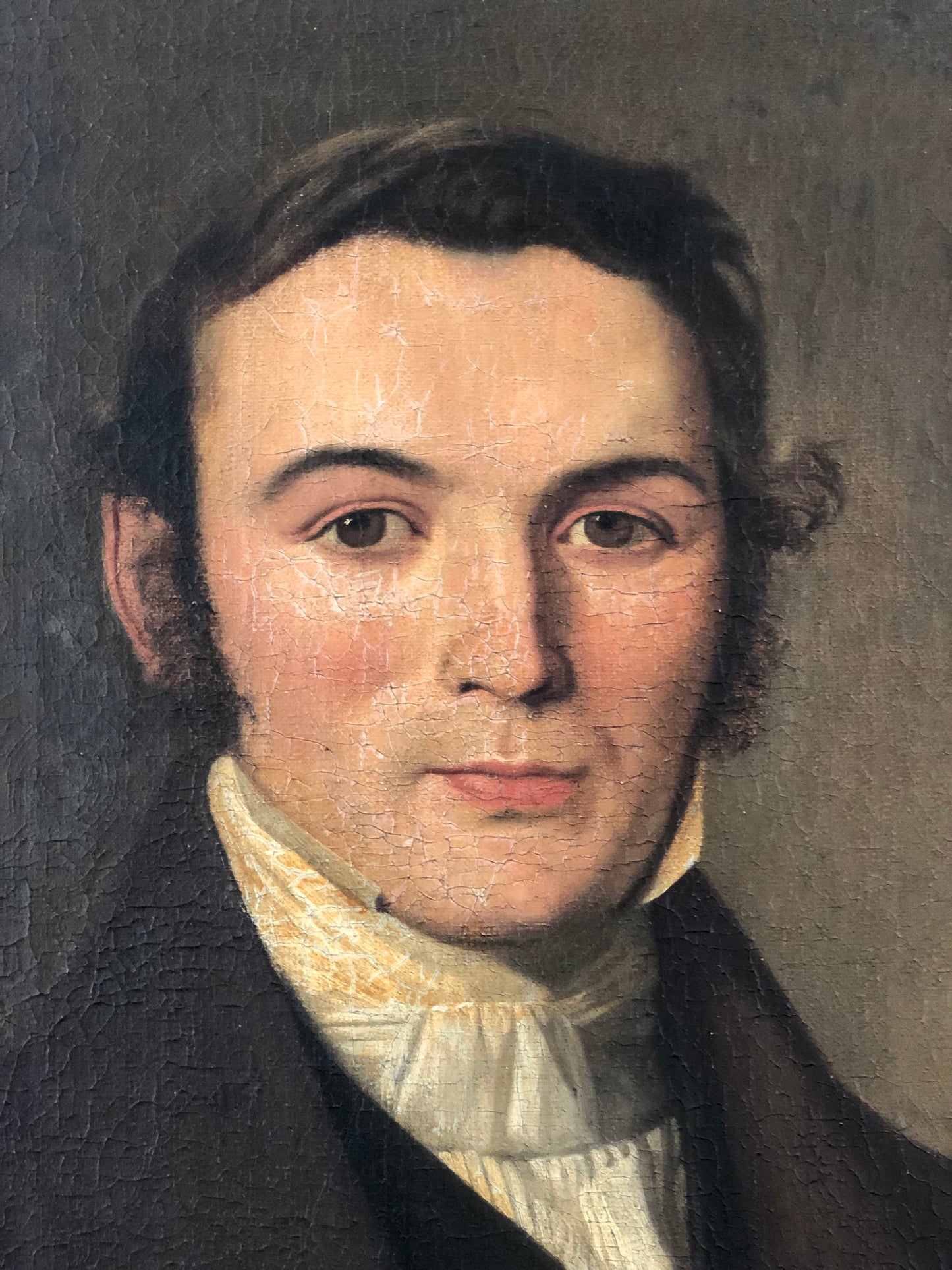 Early 19th Century Danish Oil Painting of a Nobleman