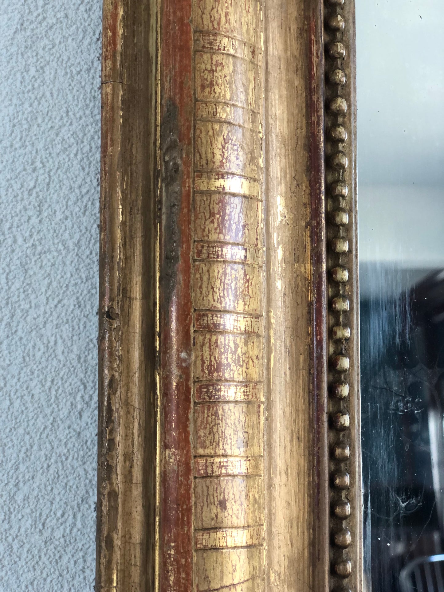 19th Century French Giltwood Louis Philippe Mirror
