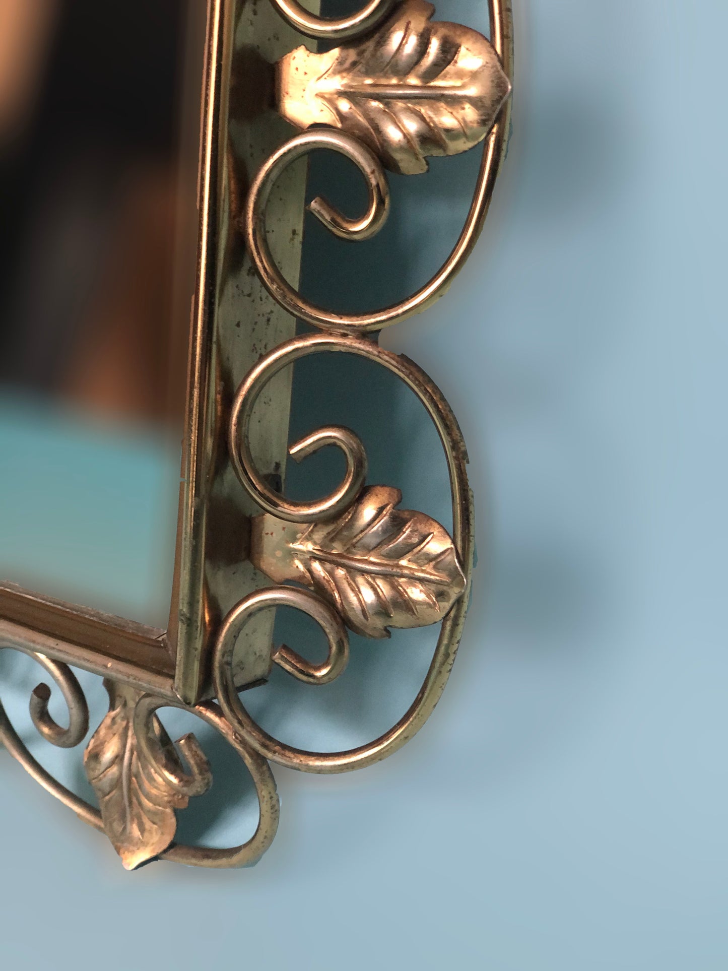 Vintage Sunburst Mirror 1960s