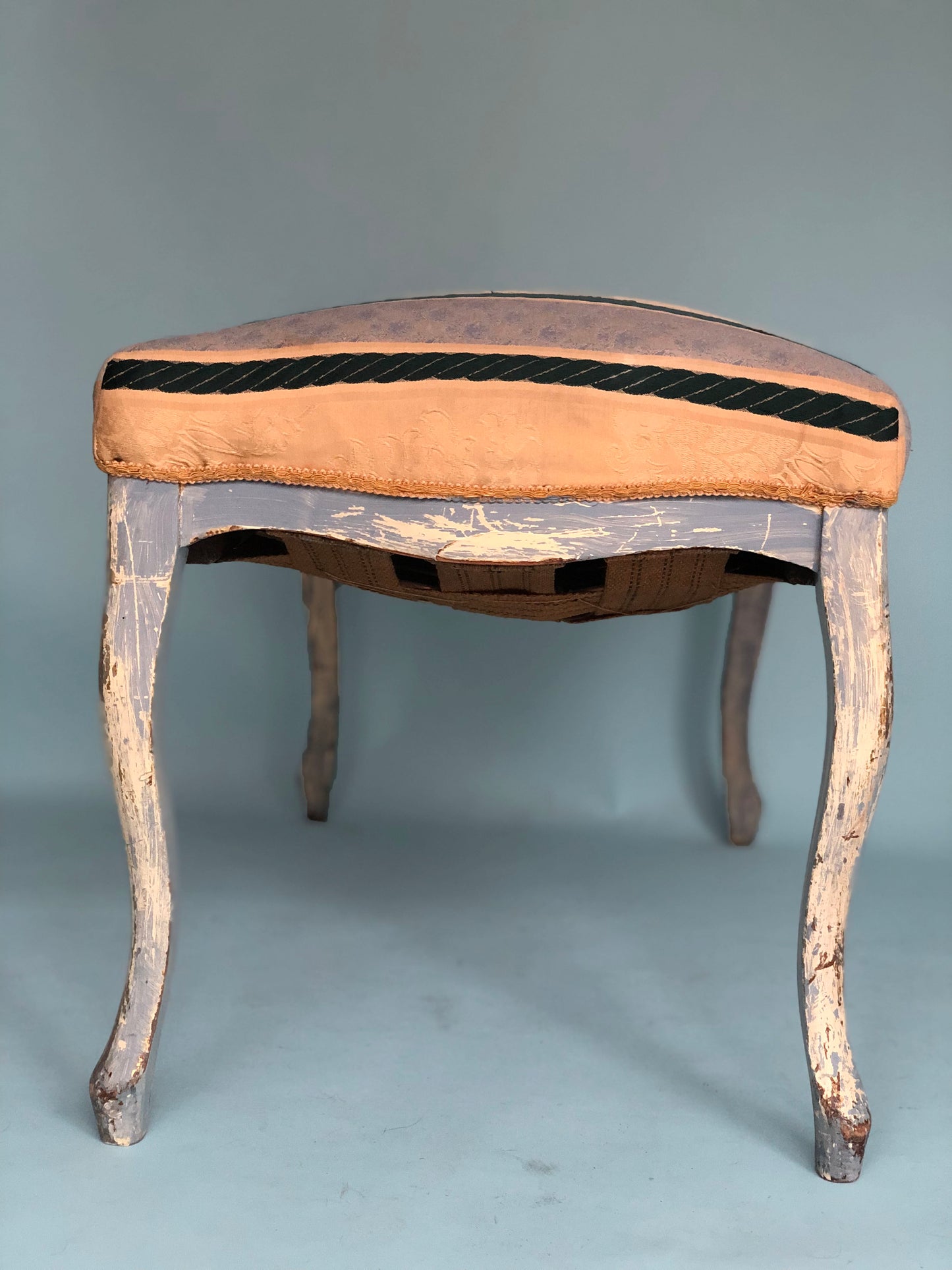 French Louis XV Style Carved Bench Late 19th century