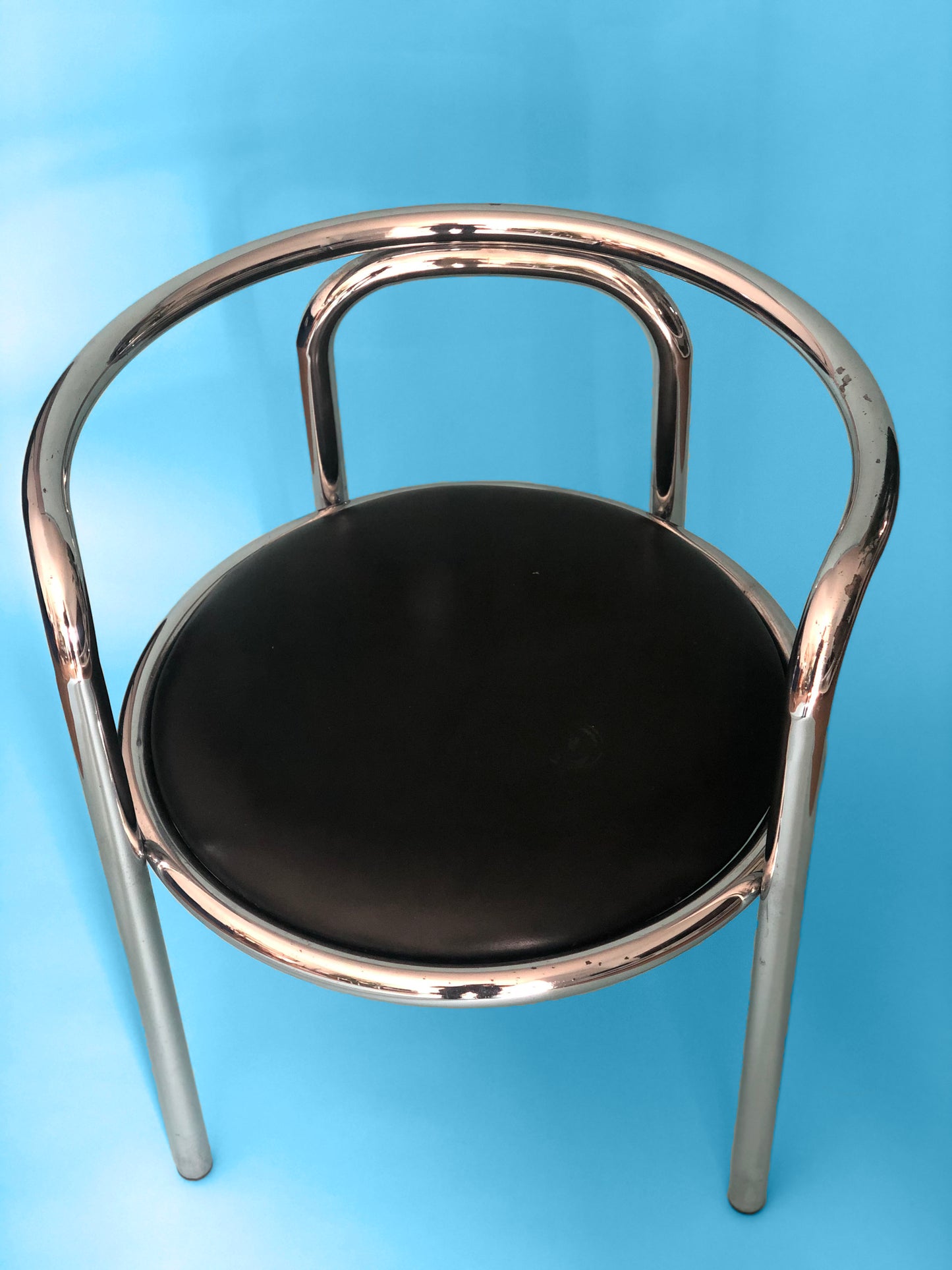 Set of 4 Vintage Locus Solus chairs designed by Gae Aulenti for Zanotta