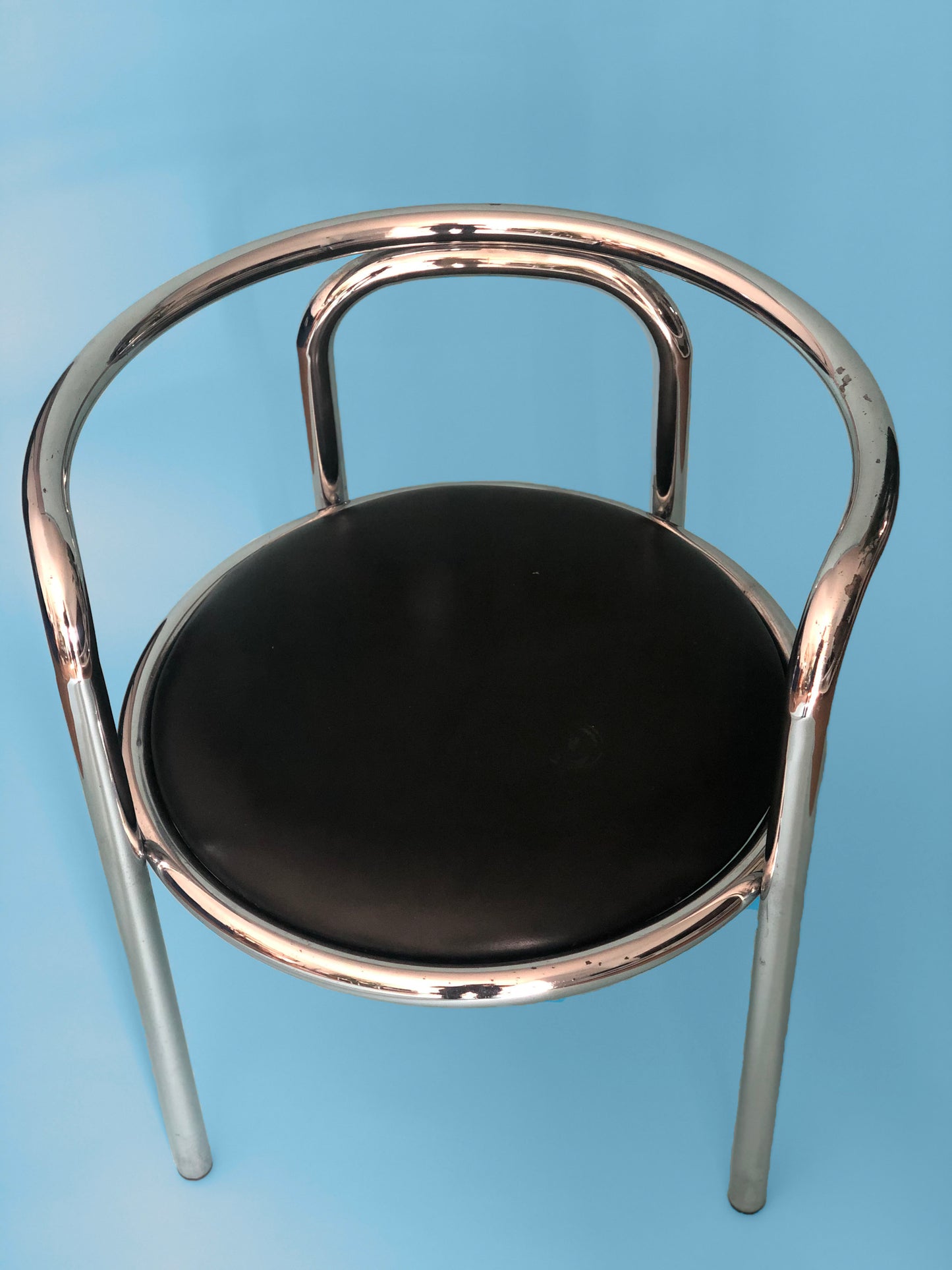 Set of 4 Vintage Locus Solus chairs designed by Gae Aulenti for Zanotta