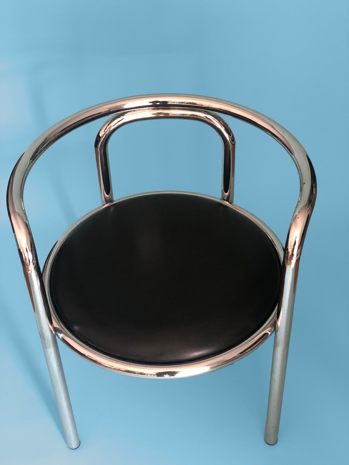Set of 4 Vintage Locus Solus chairs designed by Gae Aulenti for Zanotta