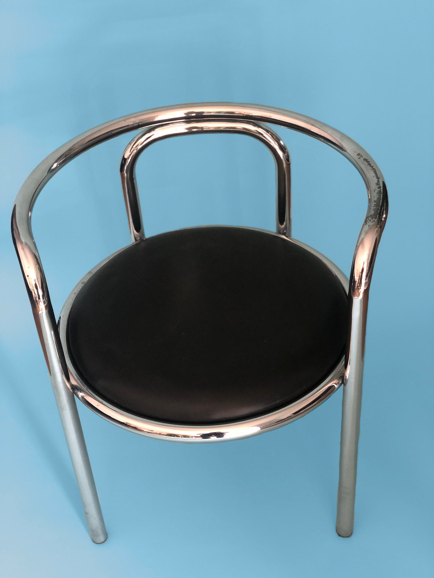 Set of 4 Vintage Locus Solus chairs designed by Gae Aulenti for Zanotta