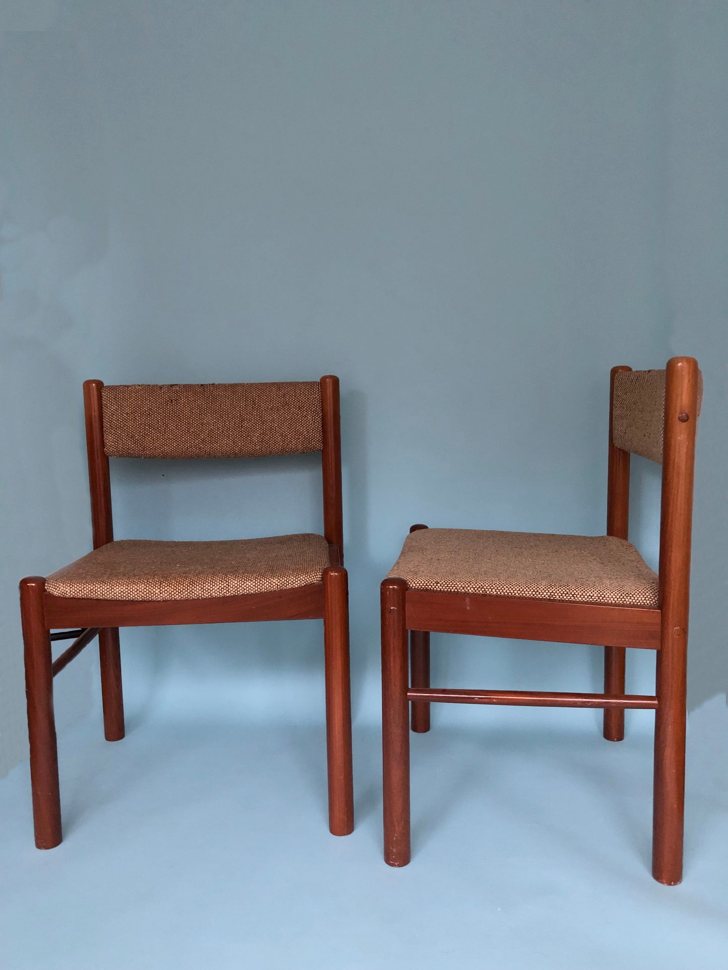 Teak Design Chairs Farstrup Furniture Denmark 1960s Set Of 2.