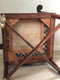 Georgian Mahogany Corner Chair on Wheels 19th Century