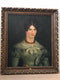 Reserved 19th Century Oil Painting Portrait of a Woman