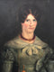 Reserved 19th Century Oil Painting Portrait of a Woman