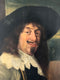 Late 19th Century Oil Painting of a Noble Man from the Dutch Golden Age Era