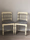 A Pair Of Gustavian Scandinavian Hall Chairs Sweden 19th Century