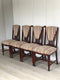 A Pair of 4 Art Deco Amsterdam School ‘t Woonhuys Dining Chairs The Netherlands 1930s