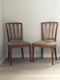 A Pair of Antique Elm Wood Louis XVI Chair 1780