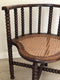 A Pair of Edwardian Bobbin Arm Chair With Cane Early 20th Century