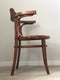 A Pair of Mid Century Thonet Dining Chair Bentwood with Cane 1950s