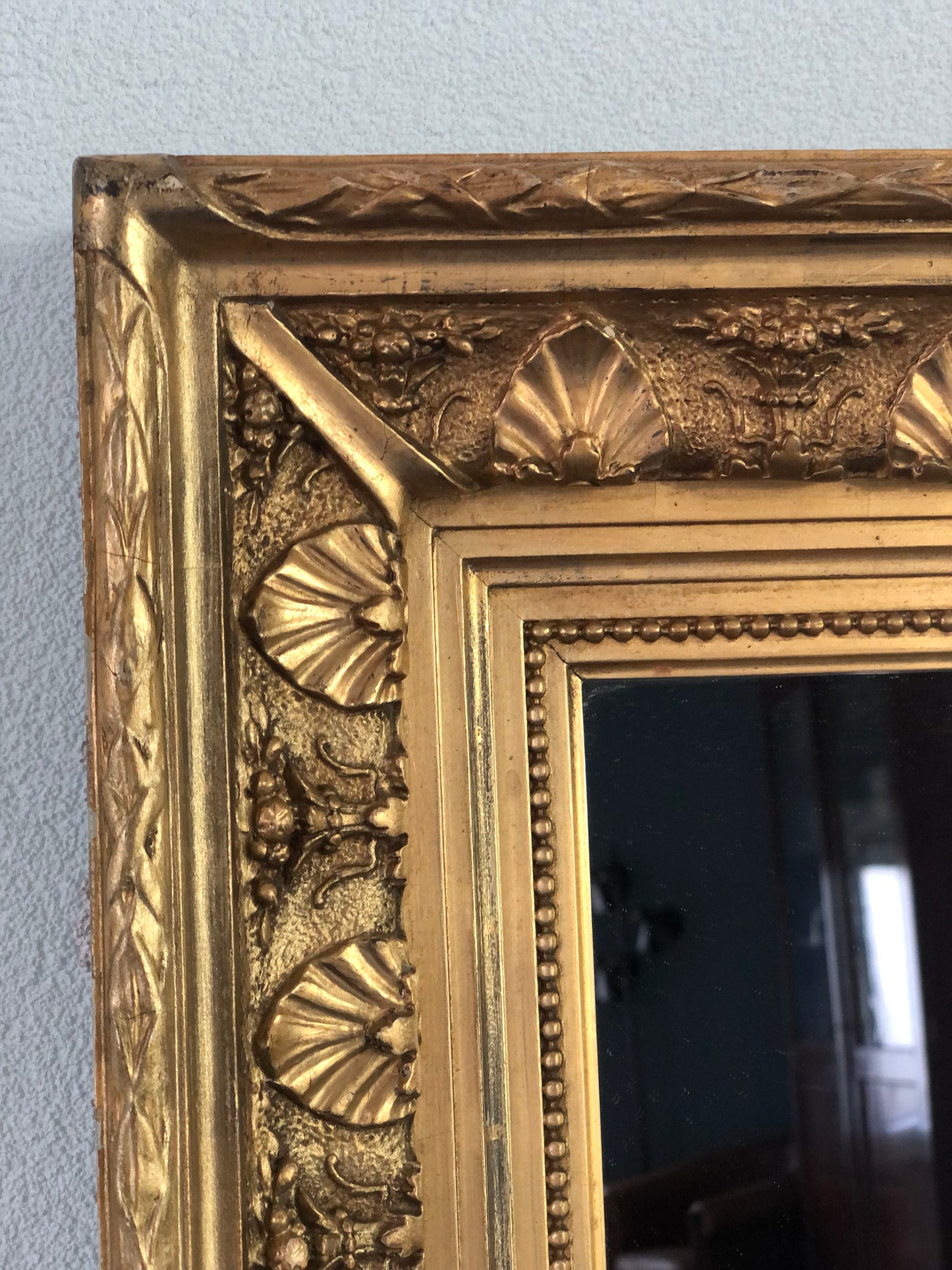 A Pair of Victorian Rich Carved and Detailed Giltwood Mirrors