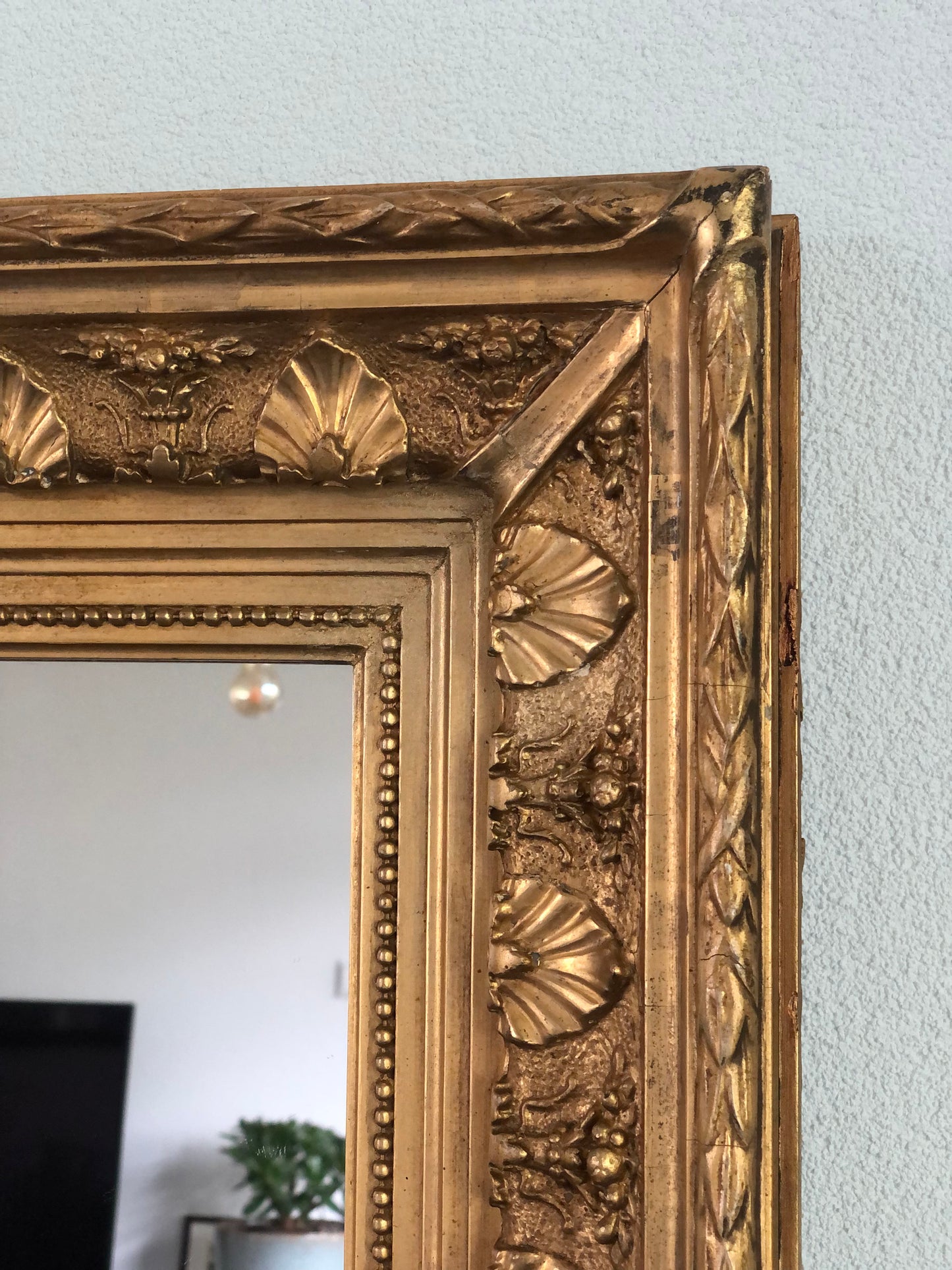 A Pair of Victorian Rich Carved and Detailed Giltwood Mirrors