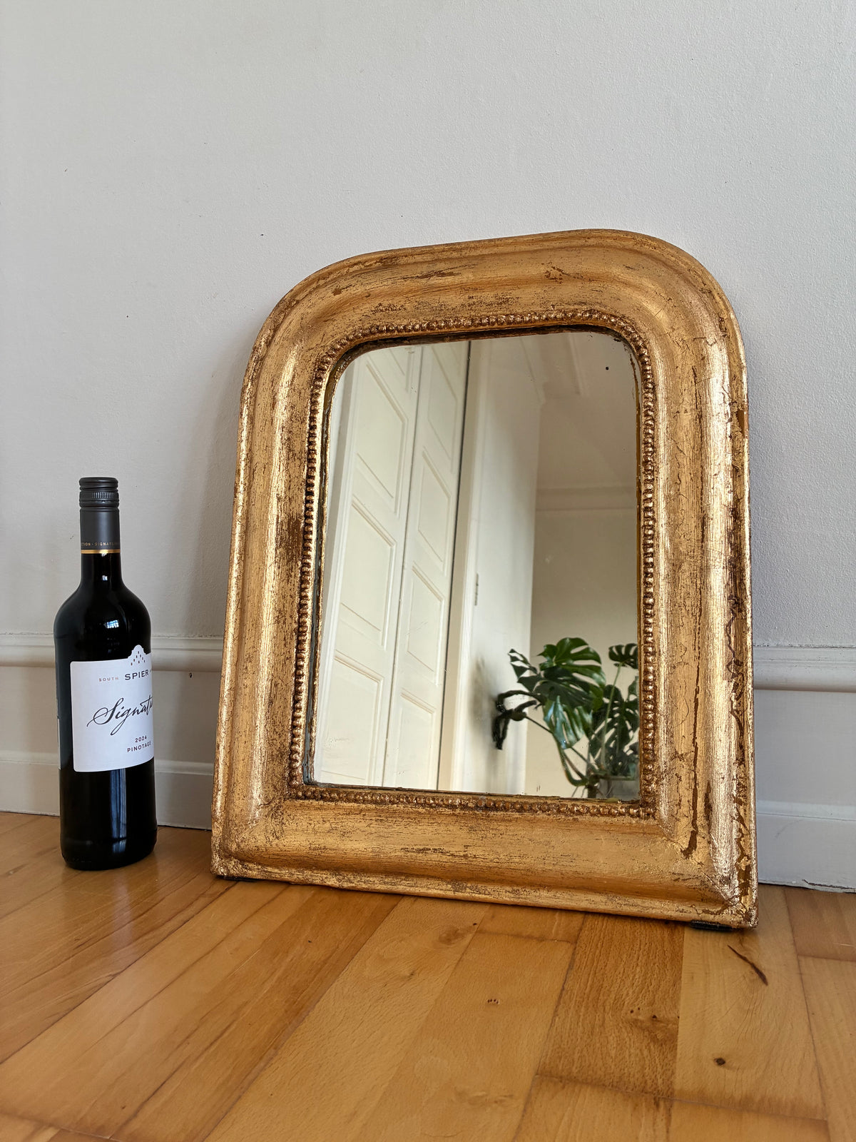 Antique French Louis Philippe Giltwood Mirror – Late 19th Century