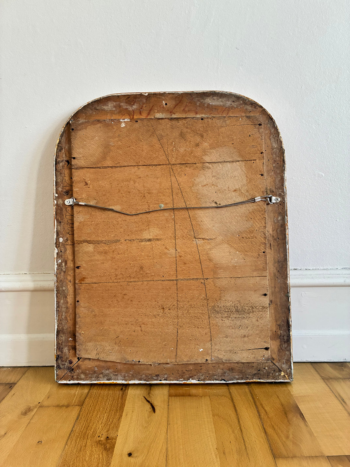 Antique French Louis Philippe Giltwood Mirror – Late 19th Century