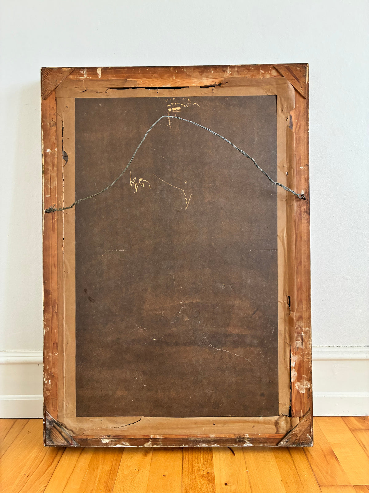 Antique French Napoleon III Giltwood Wall Mirror, 19th Century