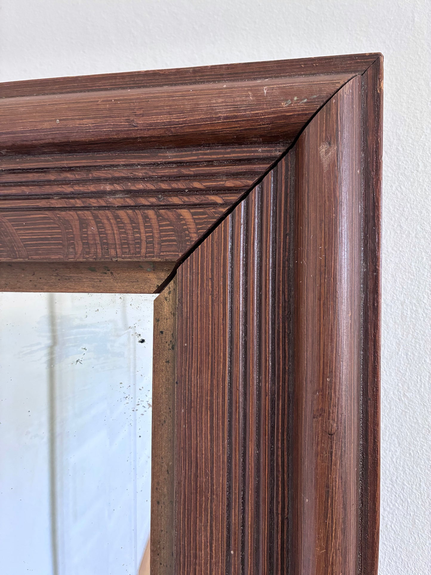 Antique German Biedermeier Wall Mirror, 19th Century