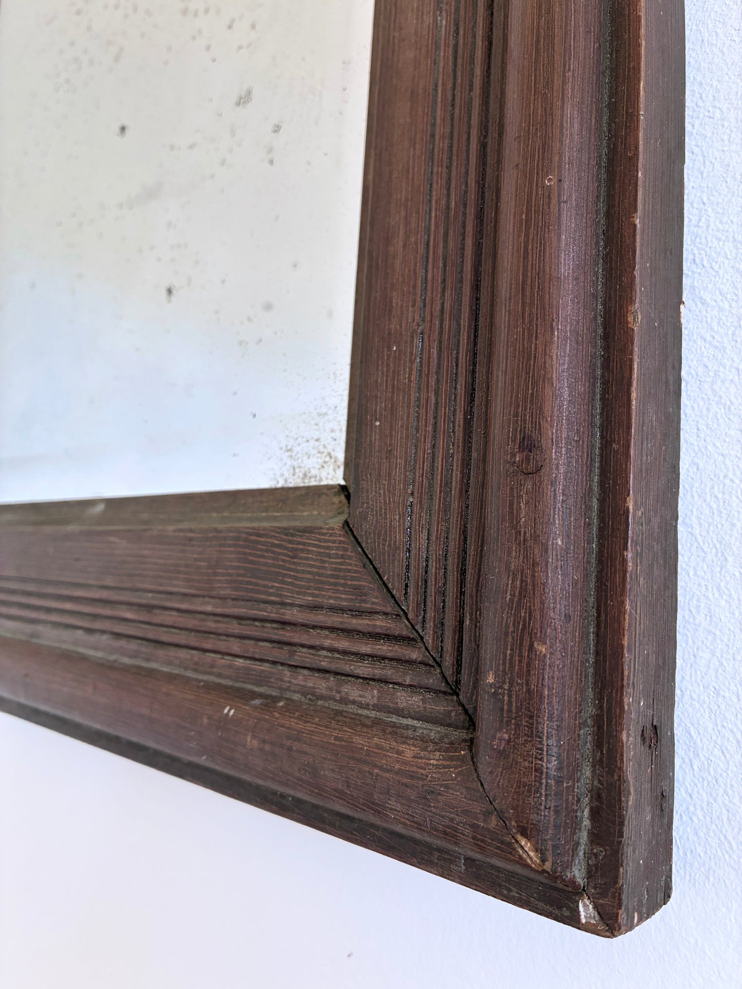 Antique German Biedermeier Wall Mirror, 19th Century