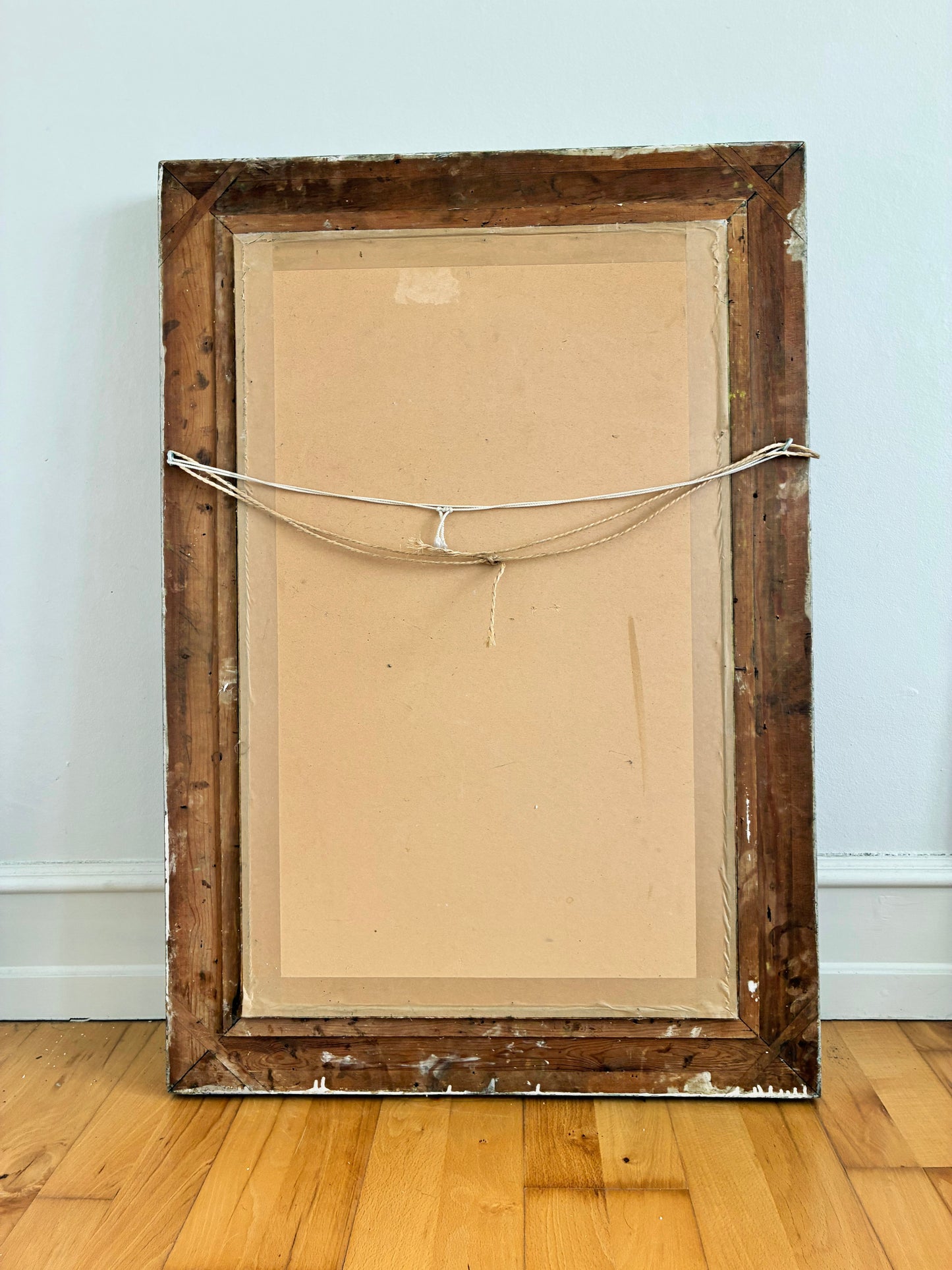 Antique Napoleon III Giltwood French Wall Mirror, 19th Century