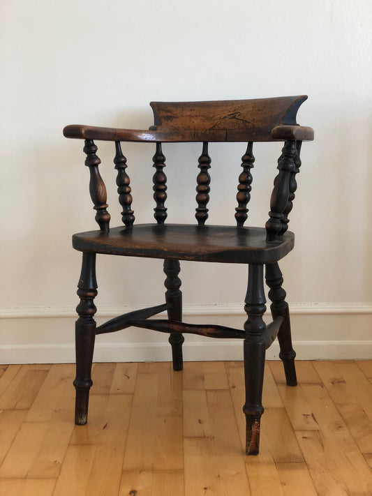 Antique Wooden Captain’s Chair Denmark