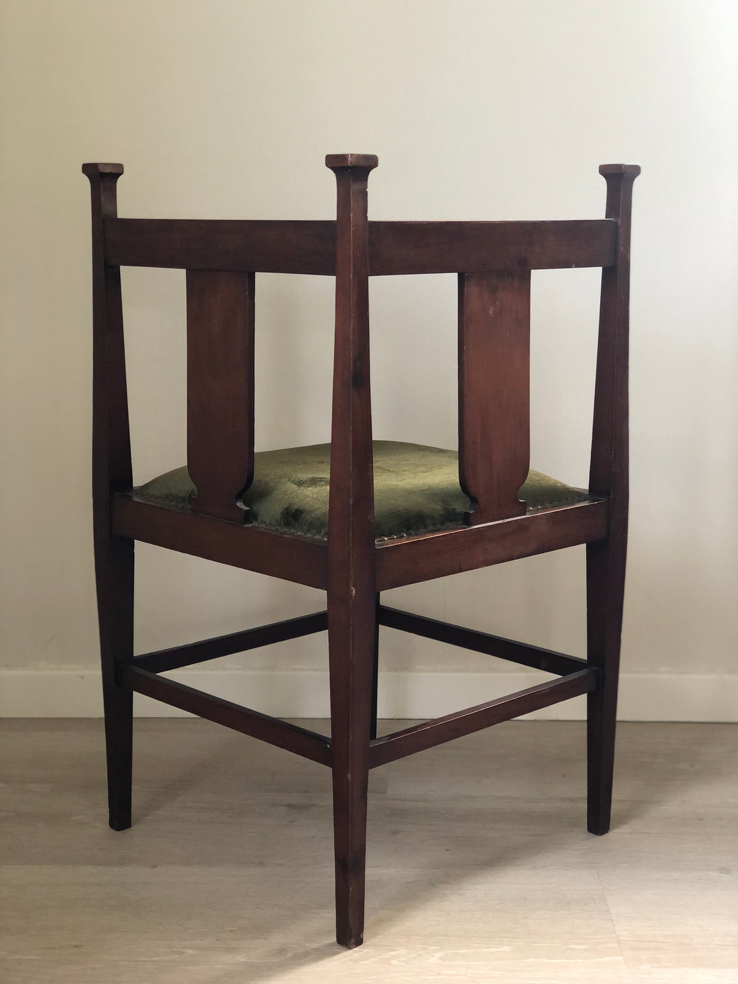 Edwardian Inlaid Mahogany Chair Early 20th Century