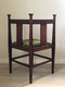 Antique Edwardian Inlaid Mahogany Chair Early 20th Century